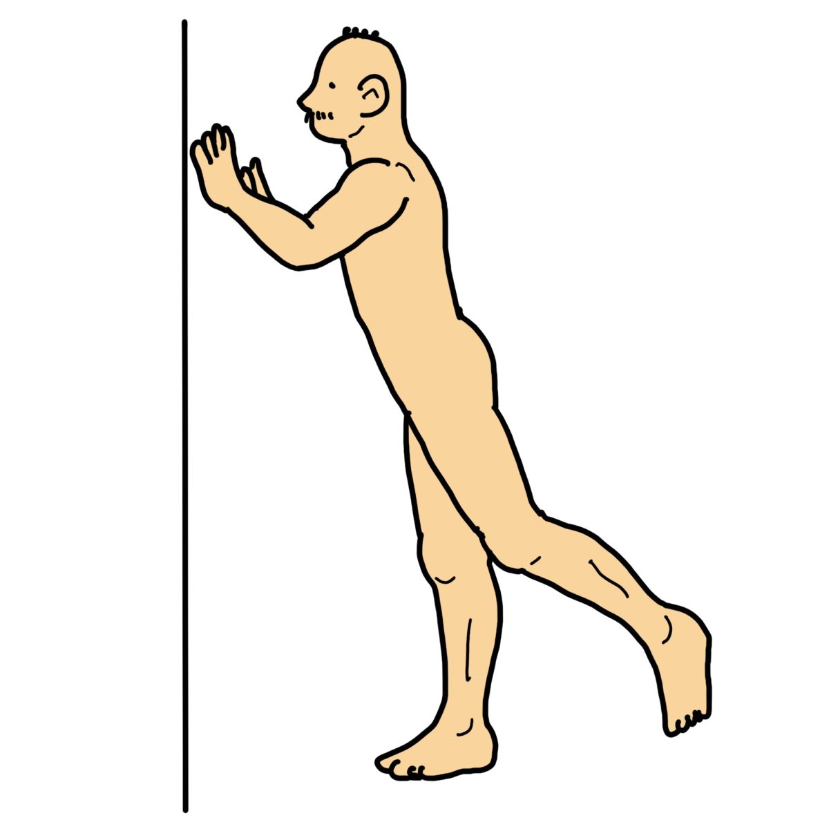 股関節伸筋（大臀筋）の筋力強化（立位）