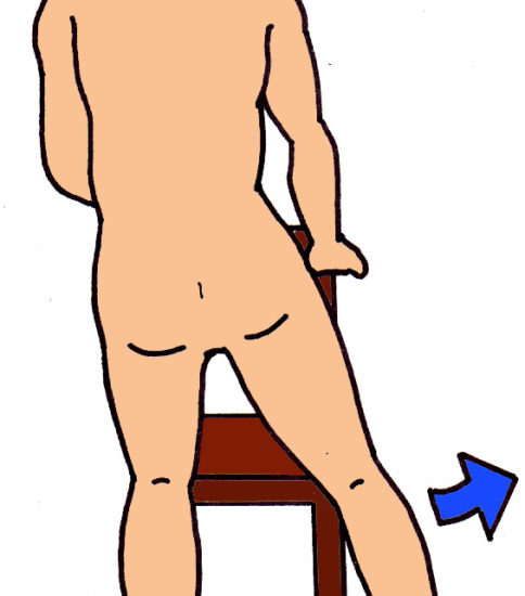 股関節外転筋の筋力強化（立位）