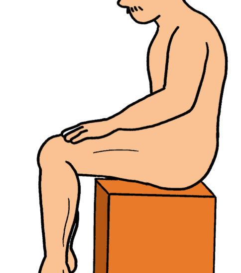 カーフレイズ/足関節底屈運動（座位バージョン）