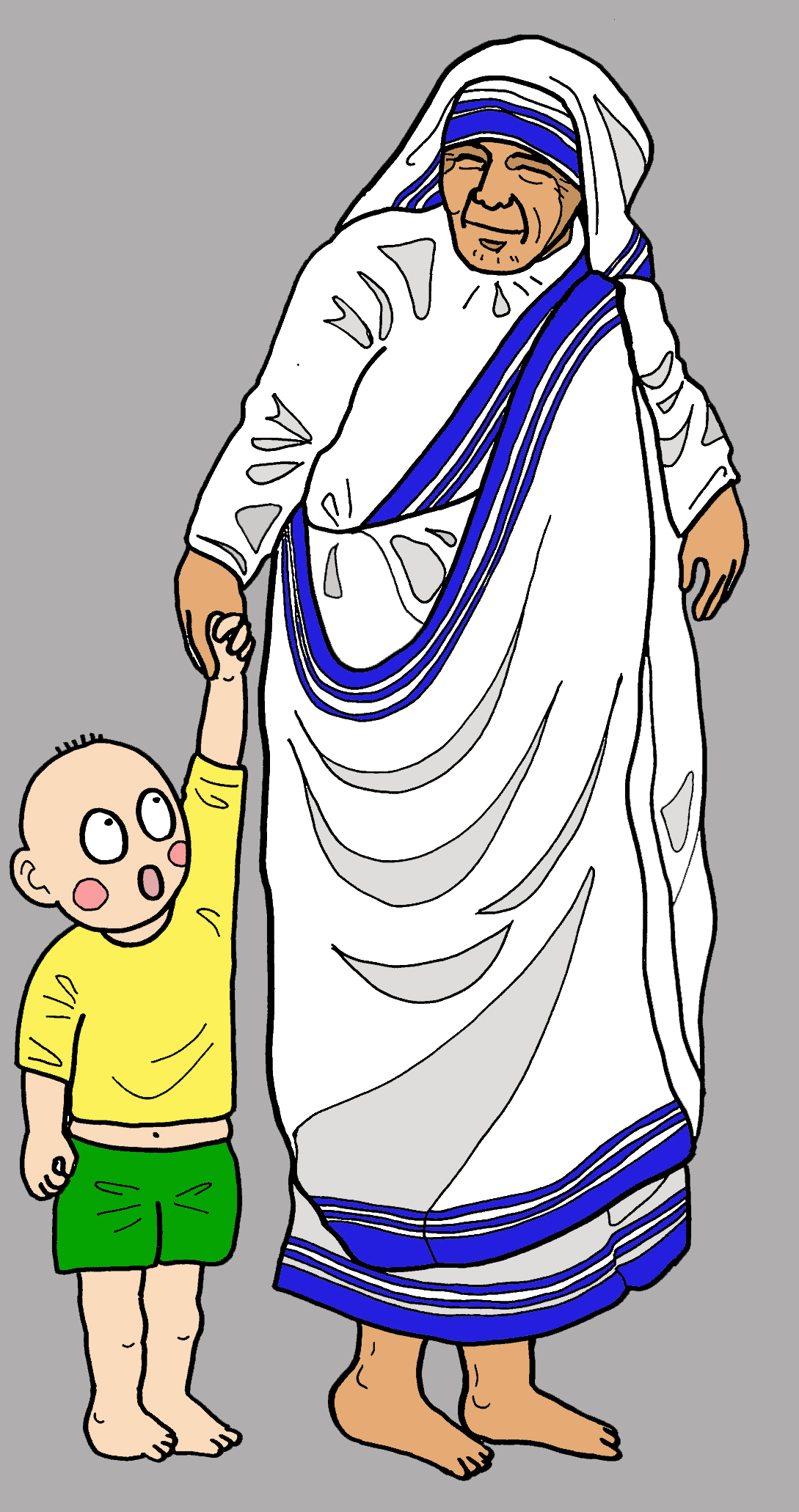 50 マザー テレサ イラスト かわいいディズニー画像