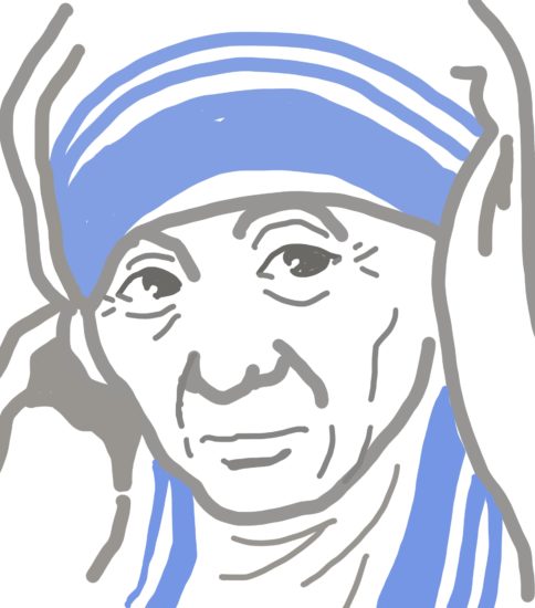 マザーテレサに対する批判「物乞いに魚を与  えるのではなく、釣り道具を与えよ。」