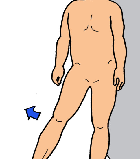 中臀筋のトレーニング｜片脚立位で骨盤をコントロールする練習