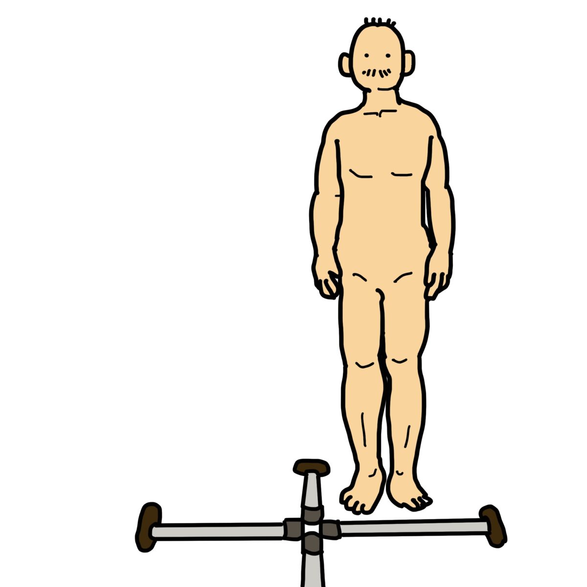 FSST（Four Square Step Test）についてイラストで説明します