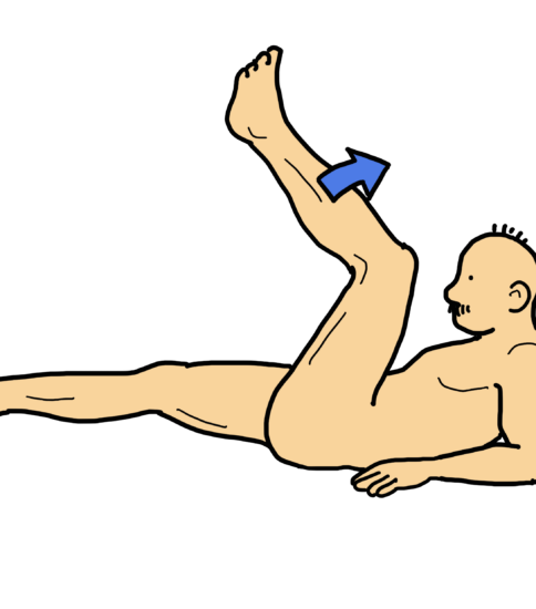 シザーズ・レッグ・レイズ