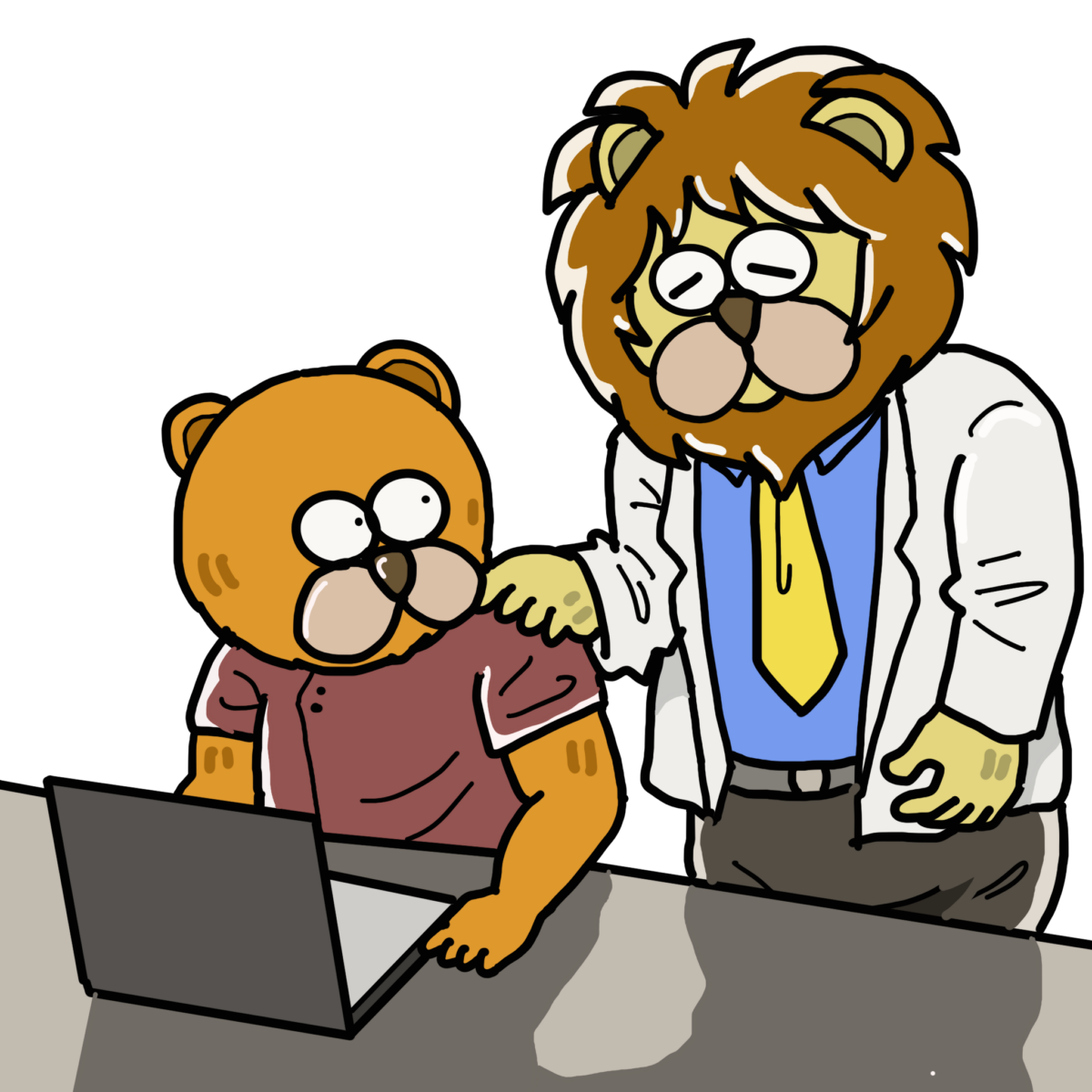 チーム医療のイラスト　その54（教育）