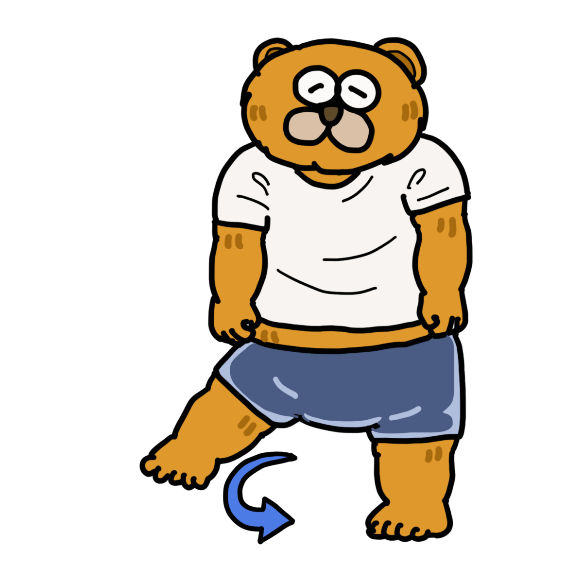 異常歩行のいろいろをイラストでご紹介　その 1