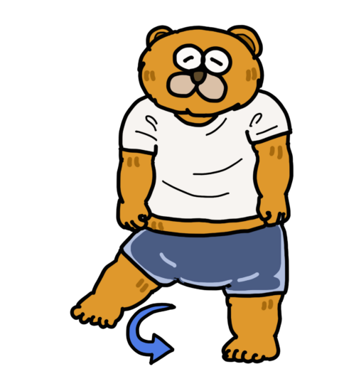異常歩行のいろいろをイラストでご紹介　その 1