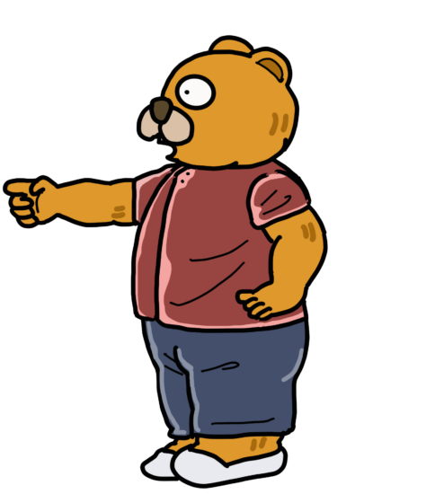 医療安全　指差し呼称『よし！』のイラスト　その3（動作バージョン）