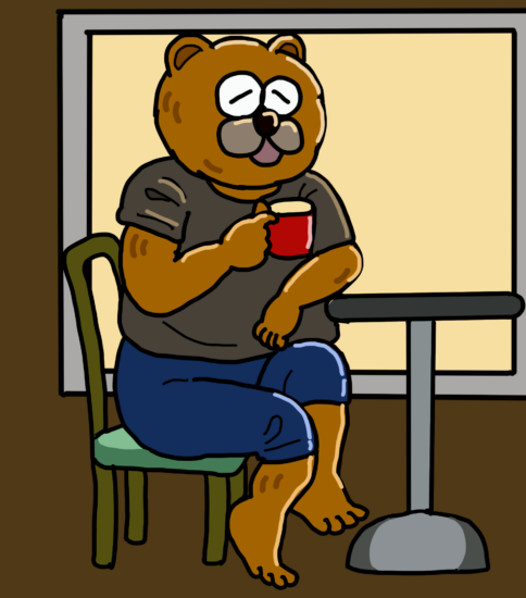 コーヒーブレイクのイラスト