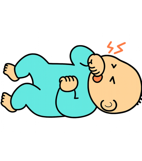 重症心身障害児が手や指を噛むという自傷行為の対策について