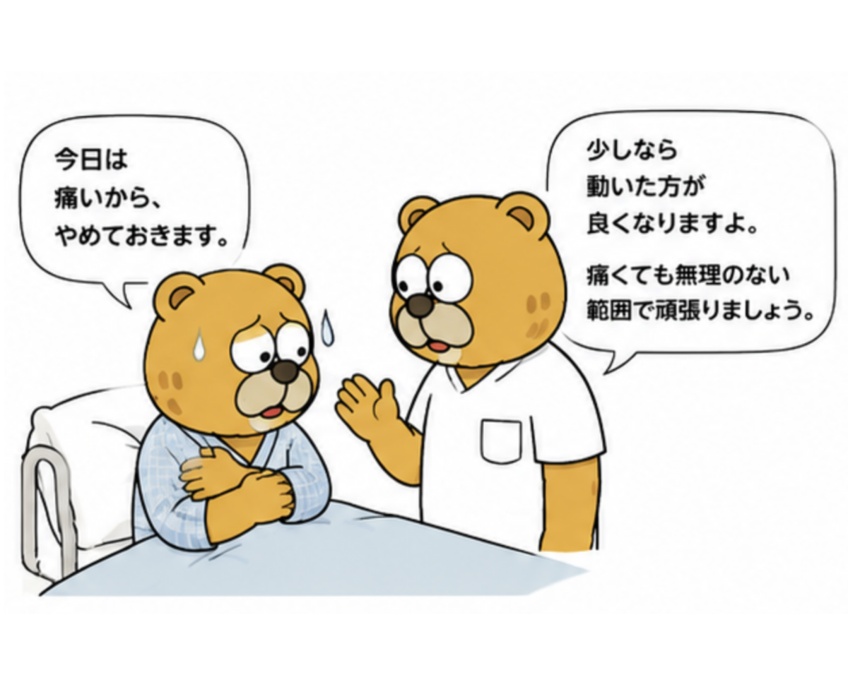 シリーズ言葉の意味6：「痛いからやりたくない」の本当の意味を考えていますか？