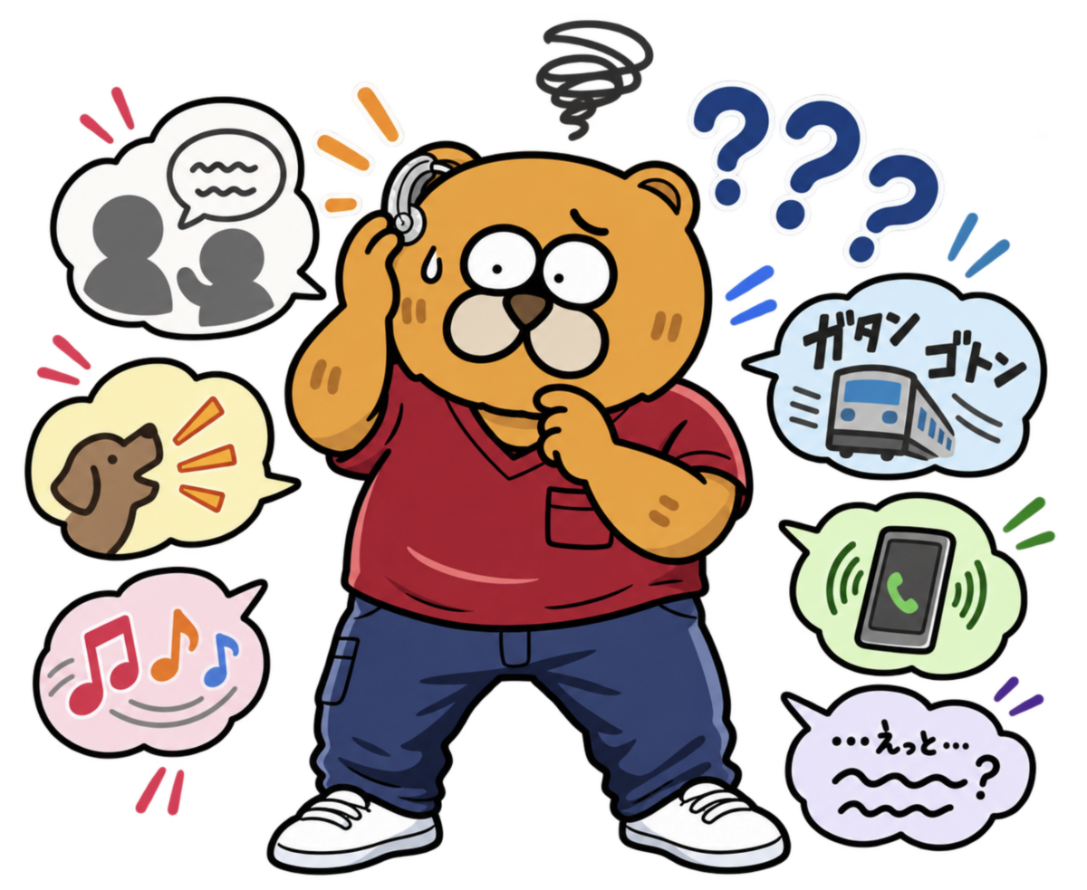 補聴器をつければ「聞こえる」？――音は聞こえるのに、何の音かわからない理由