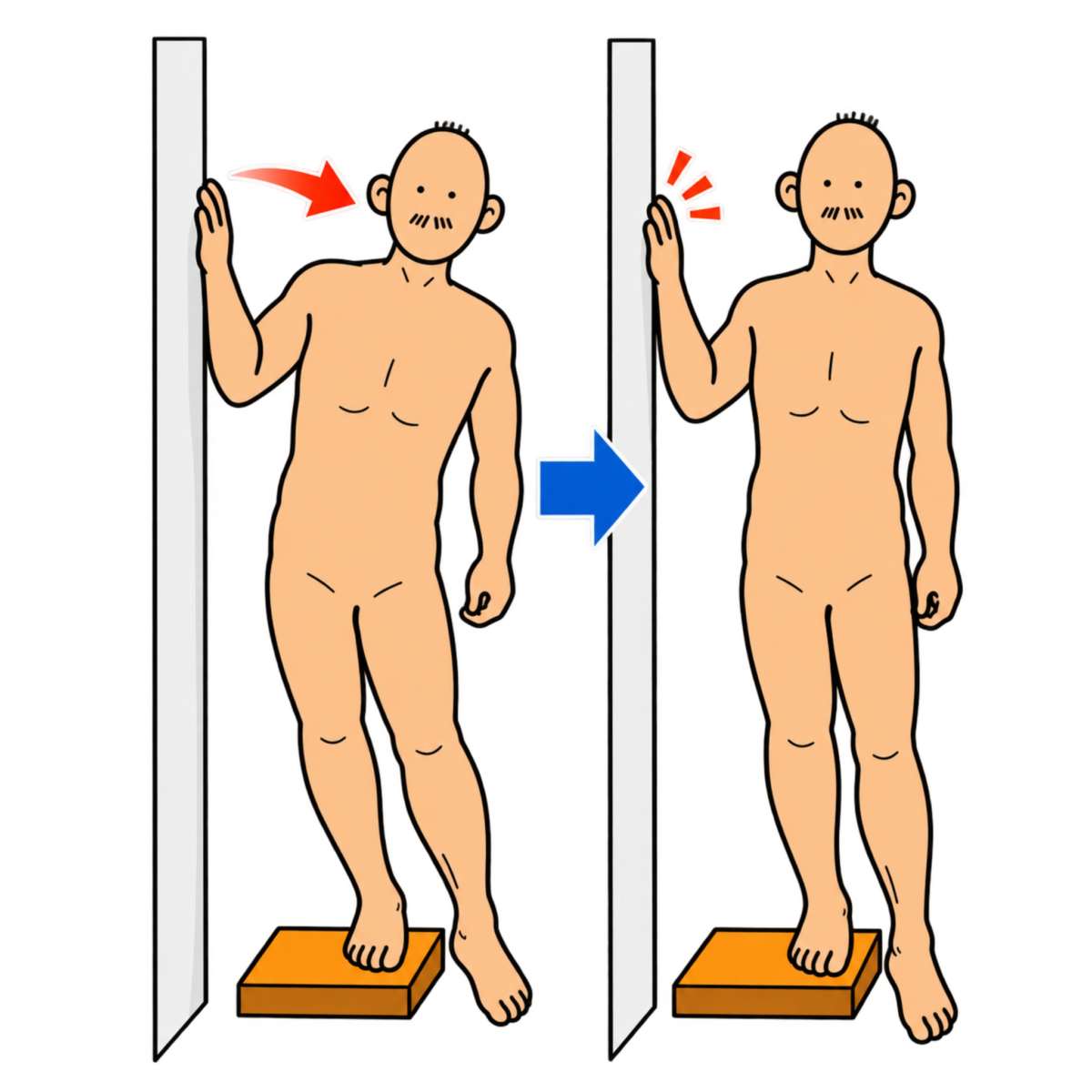 中臀筋のトレーニング｜片脚立位で骨盤をコントロールする練習