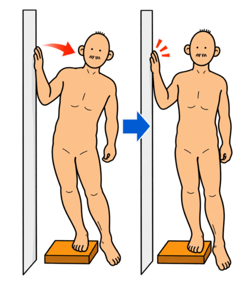 中臀筋のトレーニング｜片脚立位で骨盤をコントロールする練習
